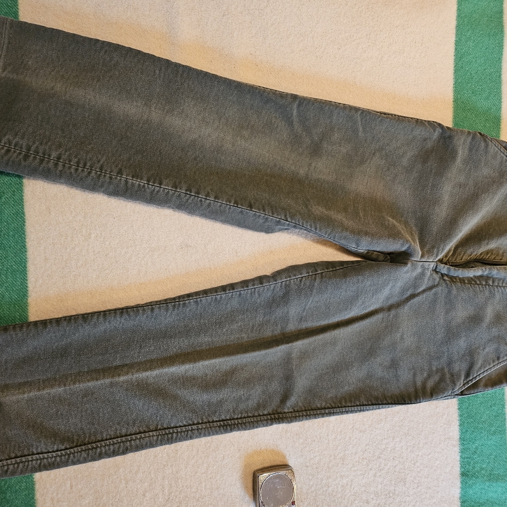 Filson 880 Moleskine Pants Made in USA 100% Cotton Size 32 Grey